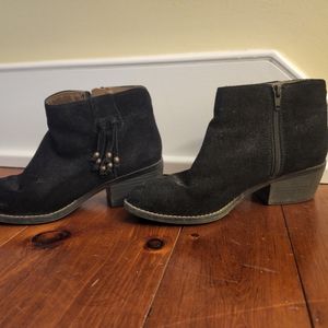 Suede Booties